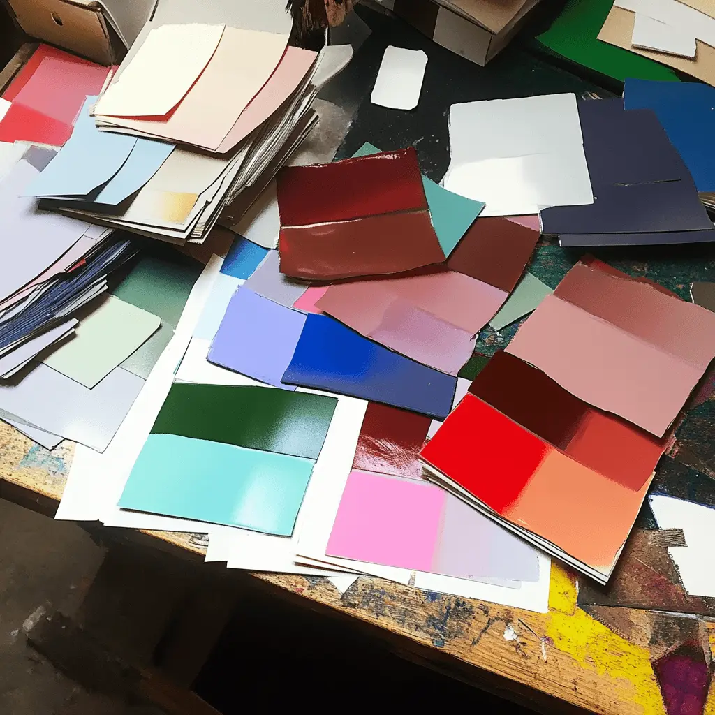 shades of white llc commercial paint chips